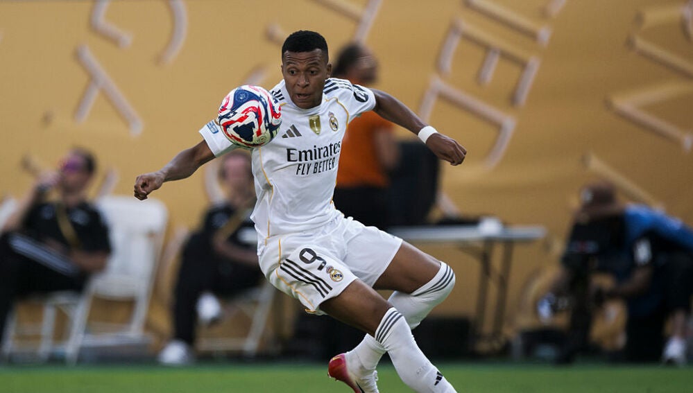 Kylian Mbappé durante el Mundial de Clubes