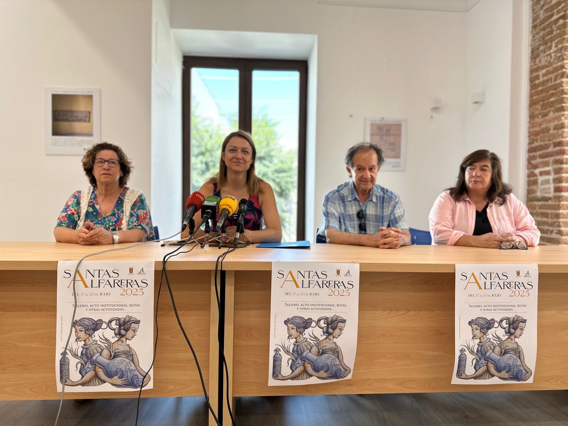 Talavera rinde homenaje a cuatro grandes ceramistas en la Festividad de las Santas Alfareras Talavera rinde homenaje a cuatro grandes ceramistas en la Festividad de las Santas Alfareras