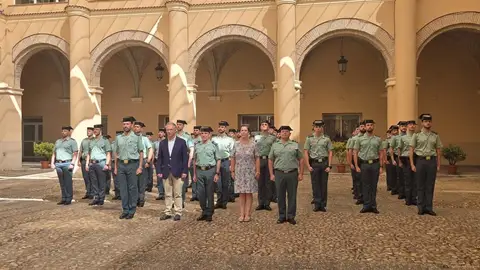 La Guardia Civil incorpora 47 nuevos agentes en prácticas a su plantilla en Extremadura La Guardia Civil incorpora 47 nuevos agentes en prácticas a su plantilla en Extremadura