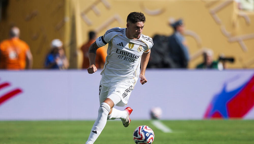 Fede Valverde durante el Mundial de Clubes
