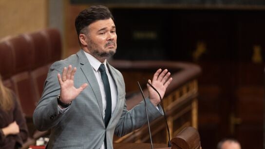 El "c&aacute;llense" que Rufi&aacute;n ha espetado a Vox a cuenta de sus cr&iacute;ticas Patxi L&oacute;pez por hablar con Bildu