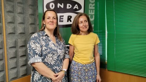 Rocío Cochón y Laura Nieto, concejala de Poio y gerente de GALP Pontevedra, respetivamente