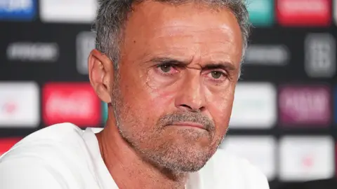 Luis Enrique: "El fútbol no entiende de favoritos" Luis Enrique: "El fútbol no entiende de favoritos"