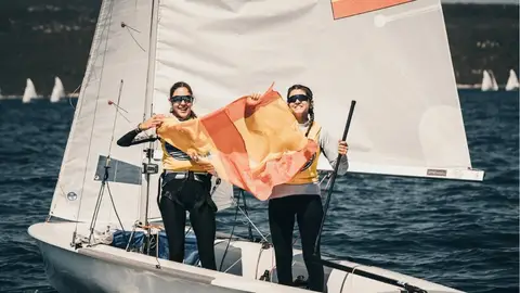 Neus Fernández y Martina Gomila, campeonas del mundo de 420 Neus Fernández y Martina Gomila, campeonas del mundo de 420