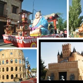 Desfile de carrozas de Fuentepelayo Desfile de carrozas de Fuentepelayo