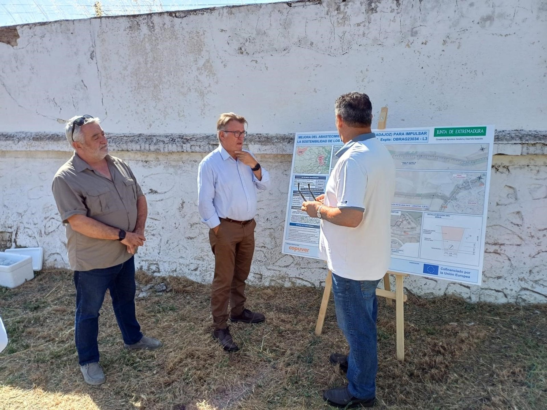 La Junta invierte casi 600.000 euros en la mejora del abastecimiento de agua a Berlanga La Junta invierte casi 600.000 euros en la mejora del abastecimiento de agua a Berlanga