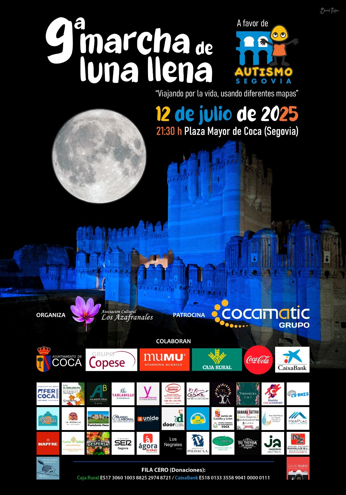 9ª Marcha de Luna Llena a favor de Autismo Segovia 9ª Marcha de Luna Llena a favor de Autismo Segovia