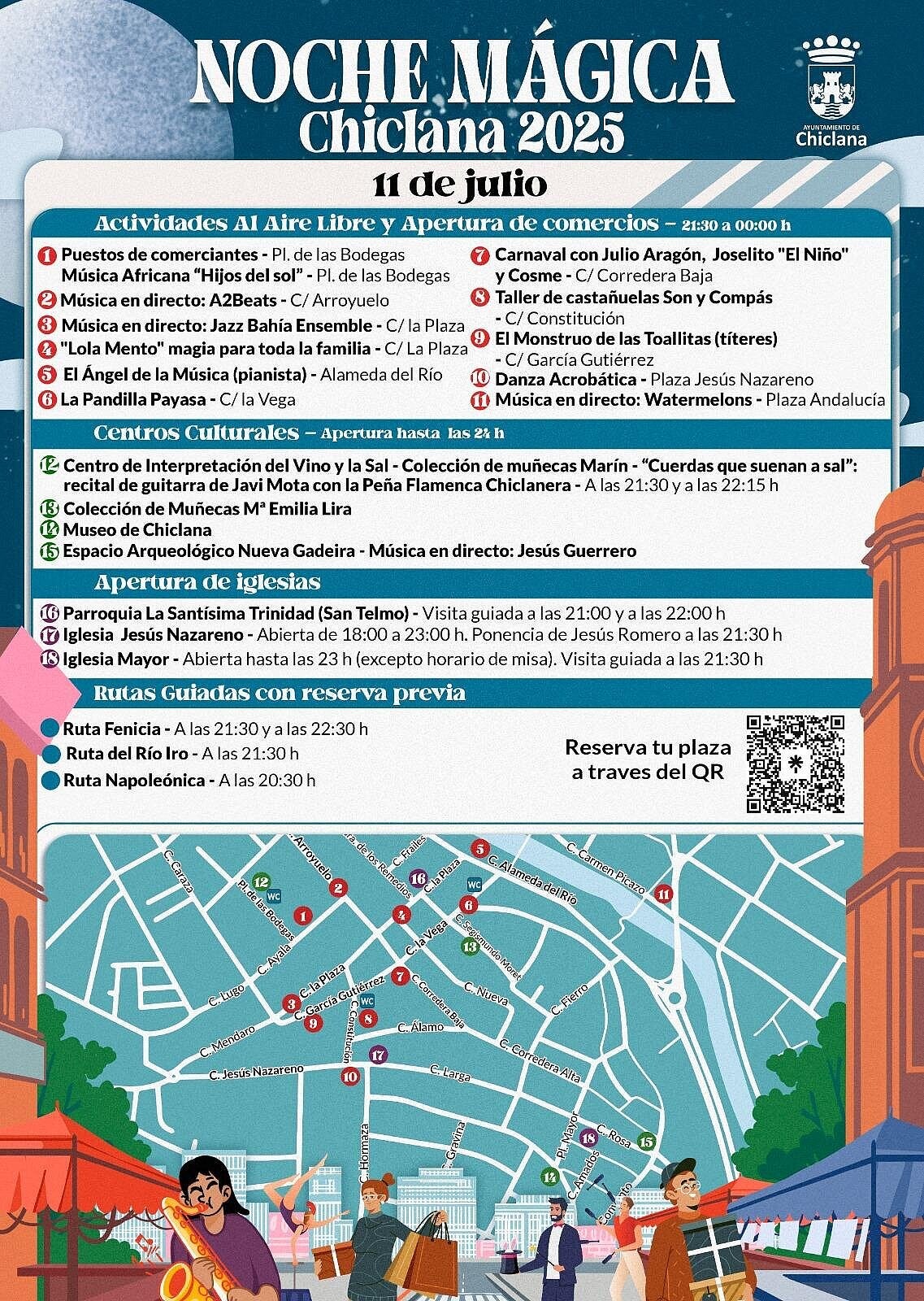 Chiclana celebra este viernes su "Noche Mágica" Chiclana celebra este viernes su "Noche Mágica"