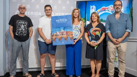 El cartel 'Feria Monumental', de Ismael Gómez Tena, anunciará la Feria de Mérida 2025 El cartel 'Feria Monumental', de Ismael Gómez Tena, anunciará la Feria de Mérida 2025