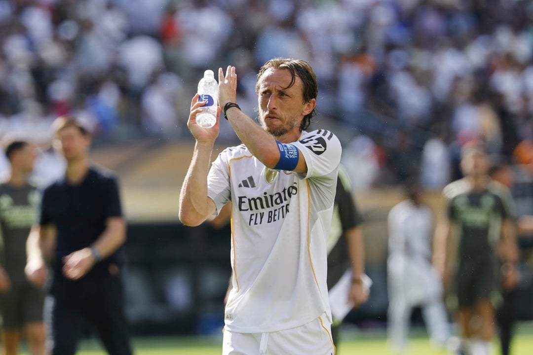 El doloroso adiós de Luka Modric El doloroso adiós de Luka Modric