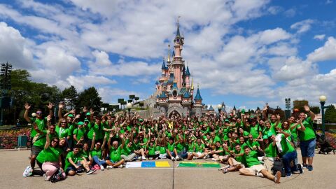 La Banda Municipal de G&aacute;ldar en Disneyland Paris