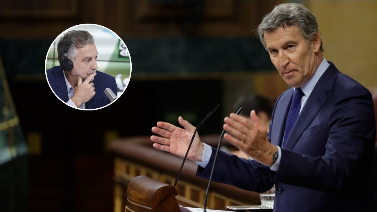 Alsina explica por qué Feijóo decidió hablar de los prostíbulos del suegro de Pedro Sánchez: "Le costó dar el paso" Alsina explica por qué Feijóo decidió hablar de los prostíbulos del suegro de Pedro Sánchez: "Le costó dar el paso"