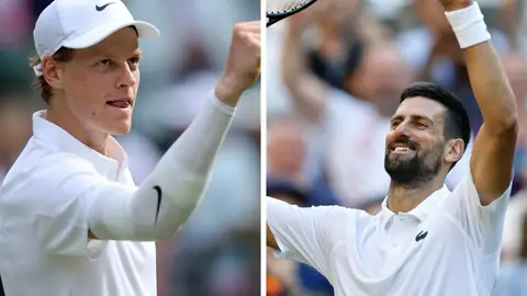 Sinner y Djokovic vuelven a encontrarse en semifinales de Wimbledon Sinner y Djokovic vuelven a encontrarse en semifinales de Wimbledon