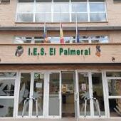 Antigua fachada del IES El Palmeral, ahora Centro Integrado de FP