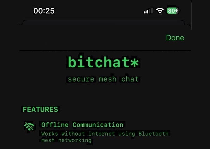 Así es Bitchat, el nuevo WhatsApp que funciona sin Internet Así es Bitchat, el nuevo WhatsApp que funciona sin Internet