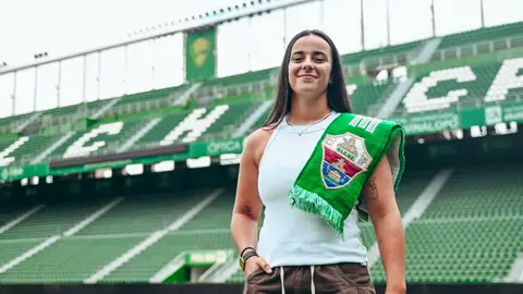 María Rocamora, portera del Elche Femenino María Rocamora, portera del Elche Femenino