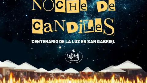 El comercio de San Gabriel celebra el centenario de la llegada de la luz al barrio con una fiesta de 2.000 velas El comercio de San Gabriel celebra el centenario de la llegada de la luz al barrio con una fiesta de 2.000 velas
