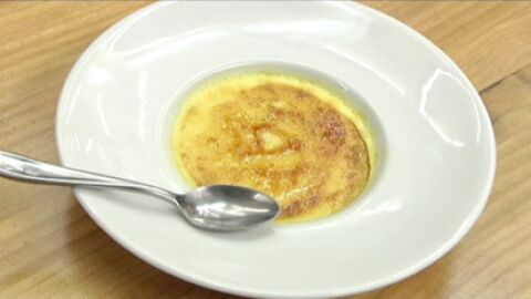 Crema cuajada de chocolate blanco