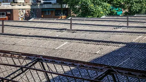 Inma Sanz garantiza la seguridad en la retirada de amiento en Doctor Esquerdo, 138 Inma Sanz garantiza la seguridad en la retirada de amiento en Doctor Esquerdo, 138