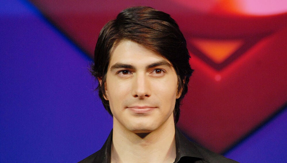 Brandon Routh en la rueda de prensa de Superman Returns de Tokio