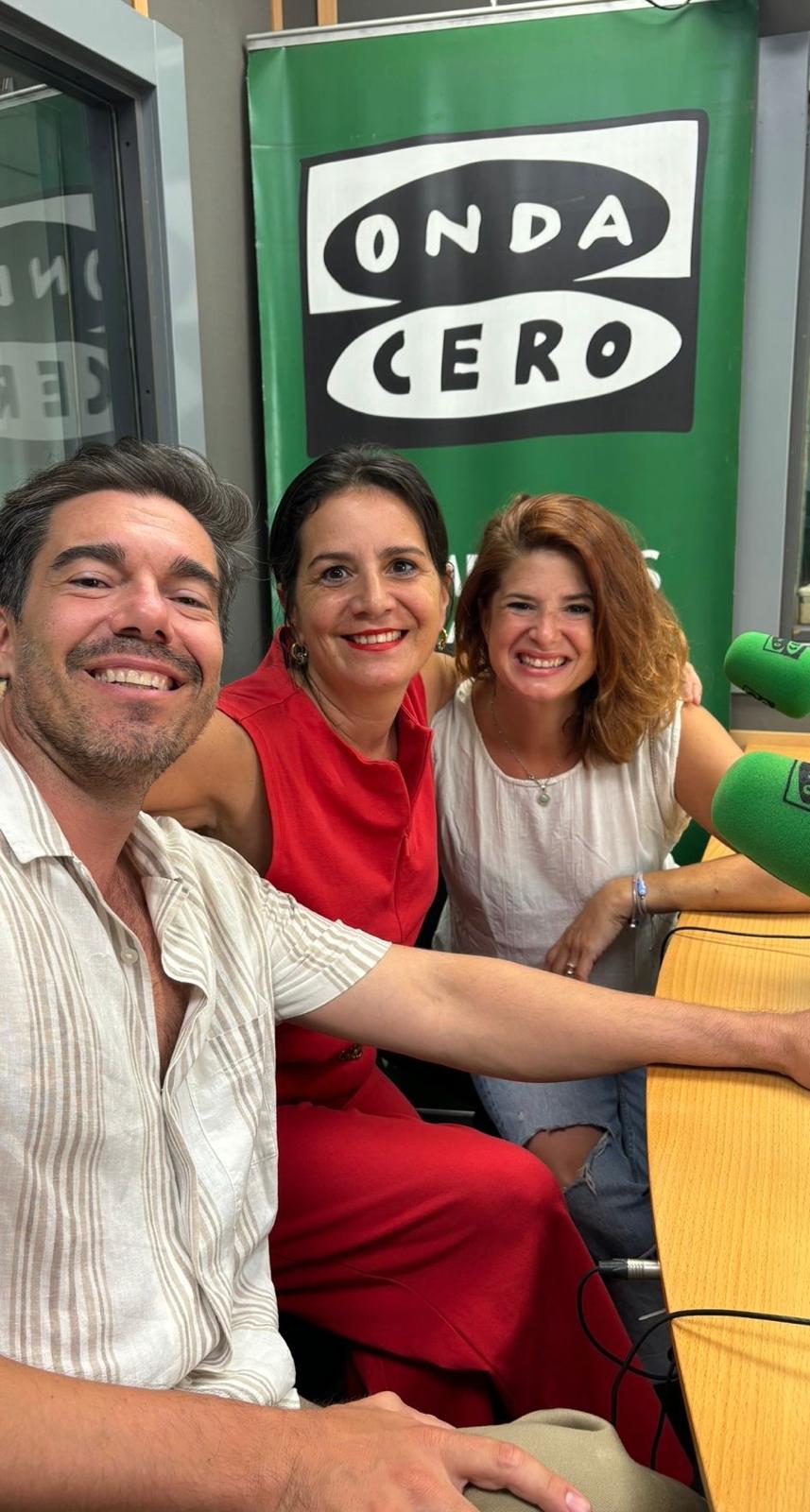 Protagonistas de "Mamma Mía!" visitan Onda Cero Málaga Protagonistas de "Mamma Mía!" visitan Onda Cero Málaga