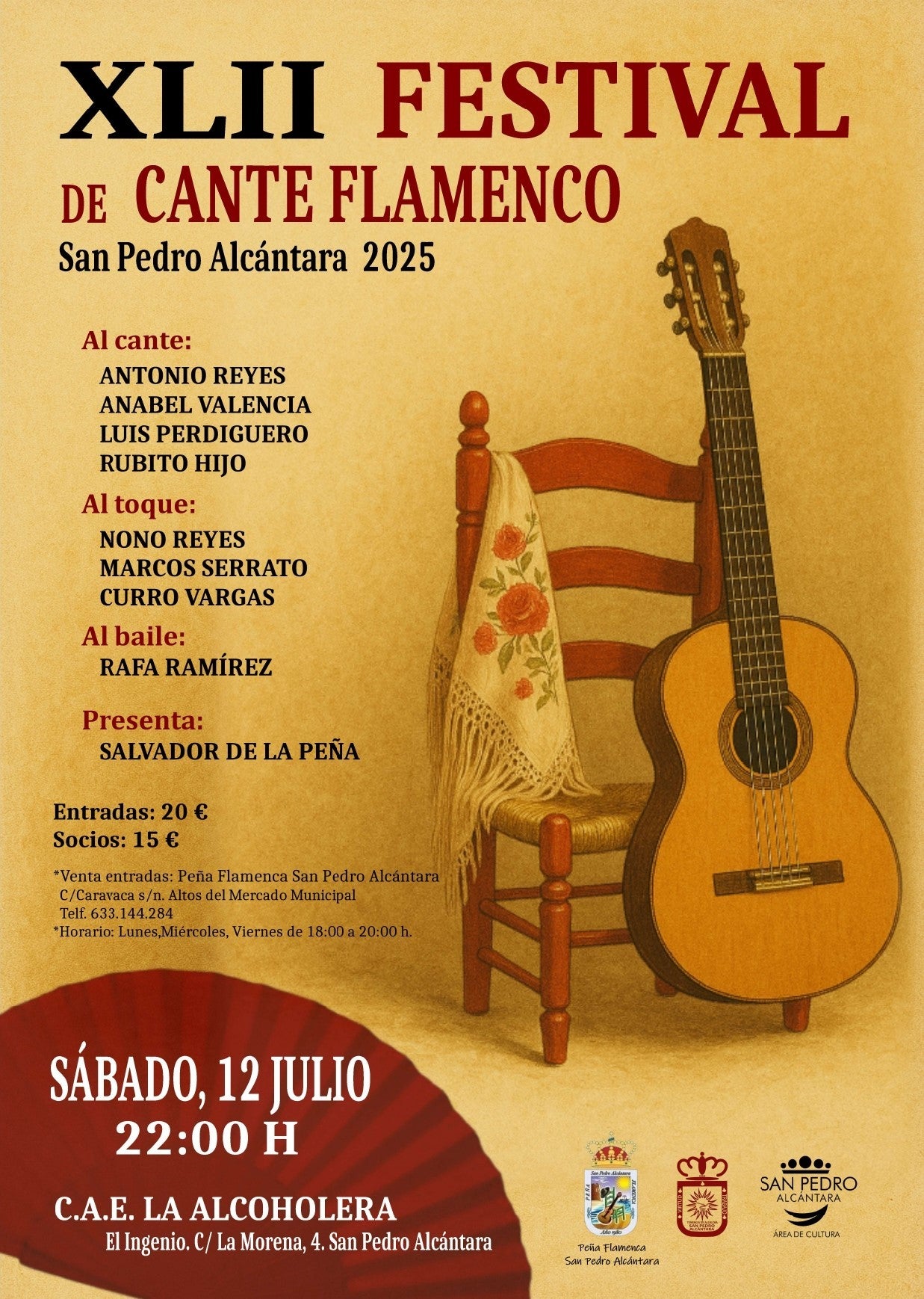 42 Festival Flamenco de San Pedro Alcántara 42 Festival Flamenco de San Pedro Alcántara