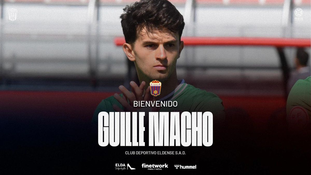 Guille Macho, el nuevo fichaje del Eldense Guille Macho, el nuevo fichaje del Eldense
