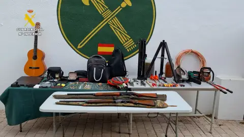 Objetos recuperados en el domicilio del detenido Objetos recuperados en el domicilio del detenido