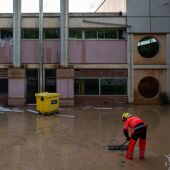 El hospital Alt Penedès tras las lluvias