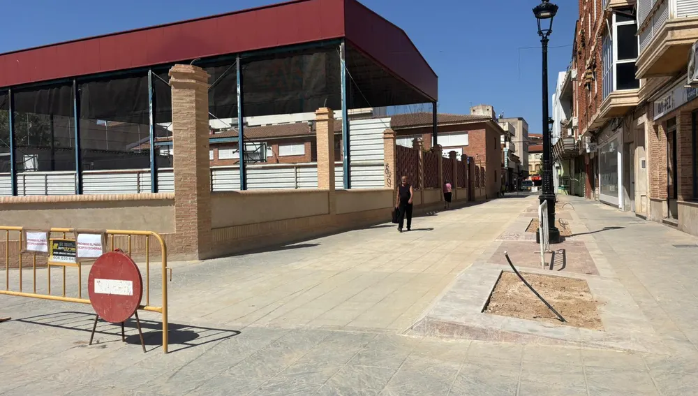 Futuro bulevar ajardinado frente al colegio Lorenzo Medina Futuro bulevar ajardinado frente al colegio Lorenzo Medina