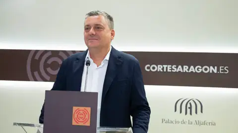 El portavoz del PSOE en las Cortes, Fernando Sabés El portavoz del PSOE en las Cortes, Fernando Sabés