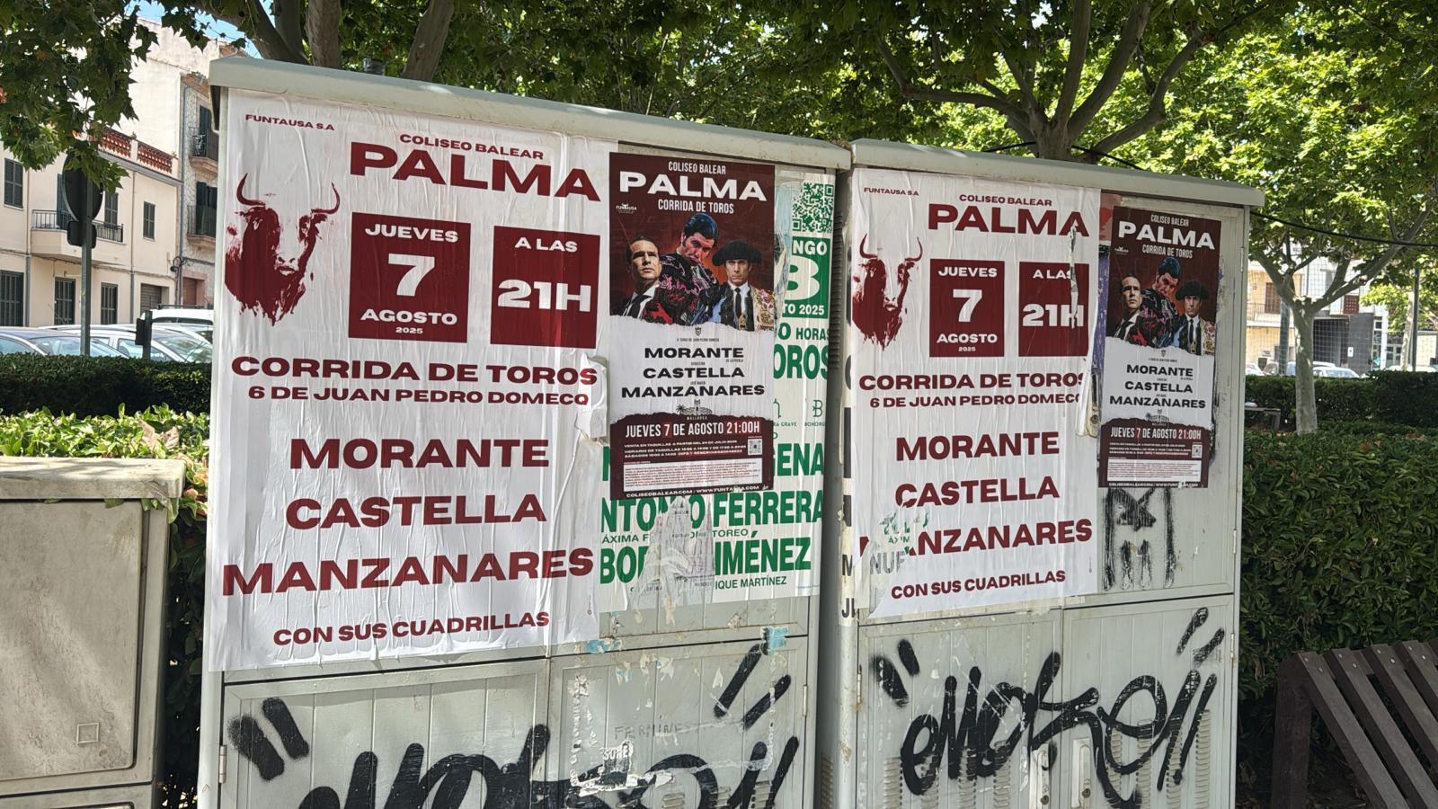 Fundación Franz Weber denunciará a Palma por publicidad taurina ilegal Fundación Franz Weber denunciará a Palma por publicidad taurina ilegal