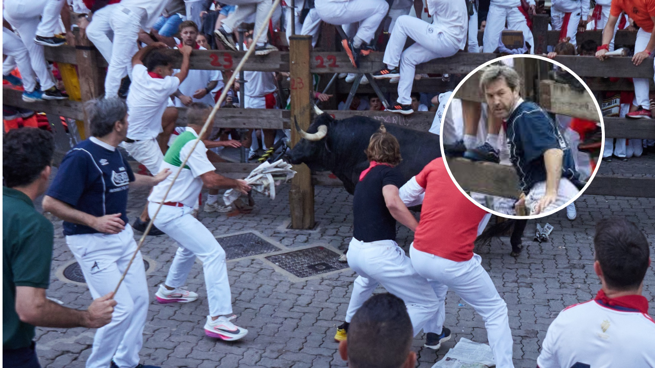 "Mientras las piernas funcionen": La promesa de un veterano con 27 Sanfermines a sus espaldas "Mientras las piernas funcionen": La promesa de un veterano con 27 Sanfermines a sus espaldas