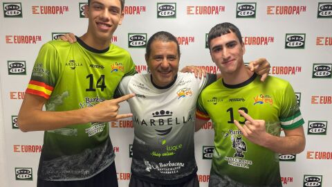 Carlos Scotto, Pepe Manzano y Mario S&aacute;nchez