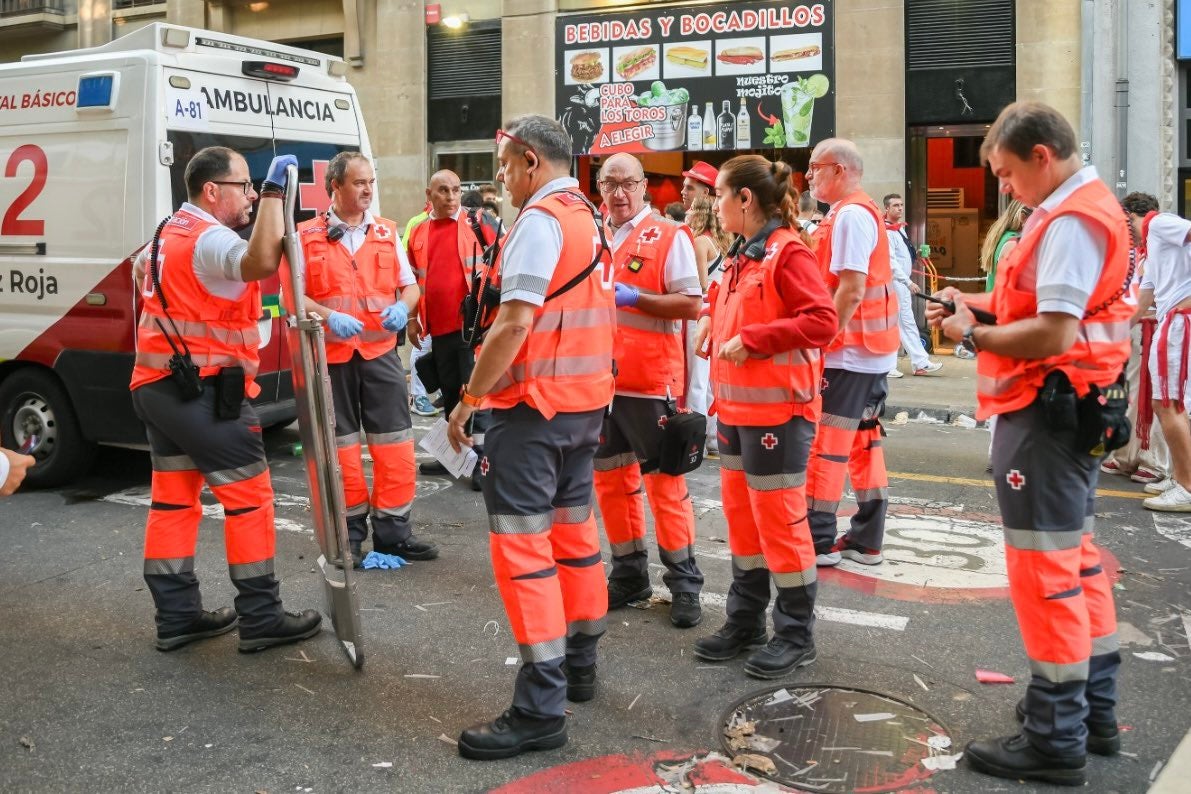 Cruz Roja atiende a más de 1.230 personas en los Sanfermines 2025 Cruz Roja atiende a más de 1.230 personas en los Sanfermines 2025