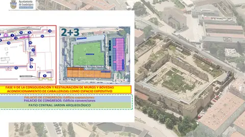 Guadalajara planifica la recuperación de su histórico alcázar Guadalajara planifica la recuperación de su histórico alcázar