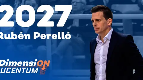 Oficial: Perelló renueva con el Lucentum hasta 2027 Oficial: Perelló renueva con el Lucentum hasta 2027