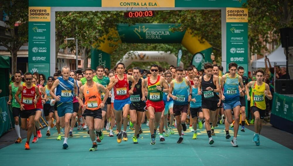 La carrera solidaria contra la ELA 