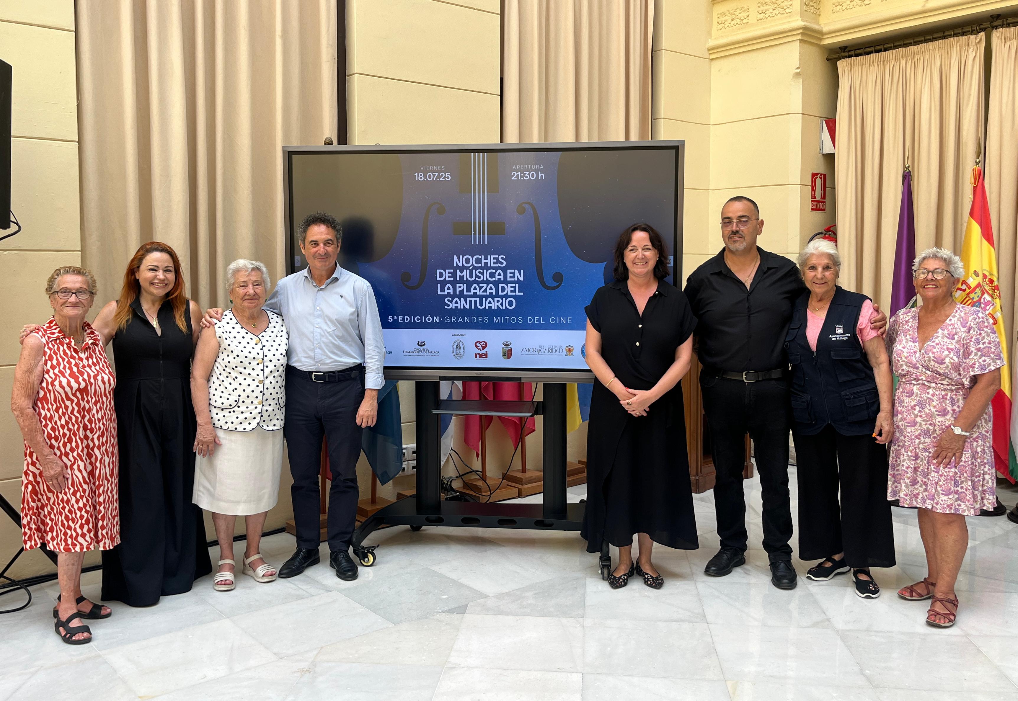 La Plaza del Santuario de la Victoria sonará a cine gracias a la OFM La Plaza del Santuario de la Victoria sonará a cine gracias a la OFM