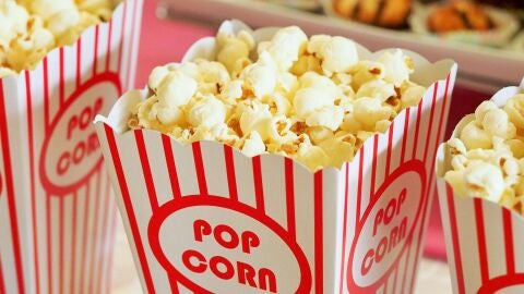 Un cubo de palomitas