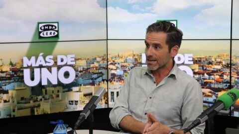 Borja S&eacute;mper, durante su entrevista en M&aacute;s de uno/ Nerea Pardillo