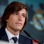 Álvaro Carreras, presentado con el Real Madrid: “Estoy viviendo un sueño” Álvaro Carreras, presentado con el Real Madrid: “Estoy viviendo un sueño”