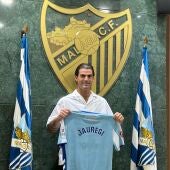 Eneko Jauregi presentado como nuevo fichaje del Málaga 