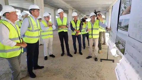 Visita de Carlos Mazón al Instituto Jaume I de Burriana Visita de Carlos Mazón al Instituto Jaume I de Burriana