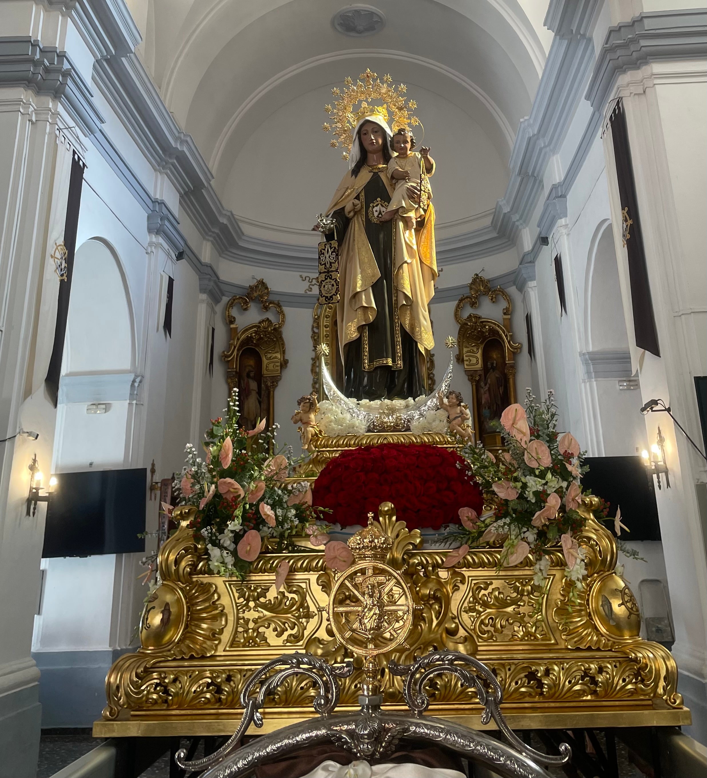 En la Parroquia Nuestra Señora de las Angustias saldrá hoy, la virgen del Carmen por el litoral paleño En la Parroquia Nuestra Señora de las Angustias saldrá hoy, la virgen del Carmen por el litoral paleño