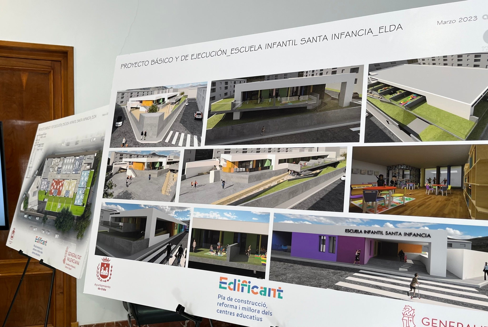 Elda tiene ya el visto bueno para contratar las obras de la nueva escuela infantil Santa Infancia Elda tiene ya el visto bueno para contratar las obras de la nueva escuela infantil Santa Infancia