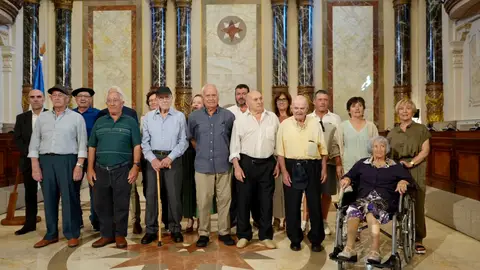 320 pescadores guipuzcoanos han sido homenajeados en el Día del Carmen en el Ayuntamiento de Donostia 320 pescadores guipuzcoanos han sido homenajeados en el Día del Carmen en el Ayuntamiento de Donostia
