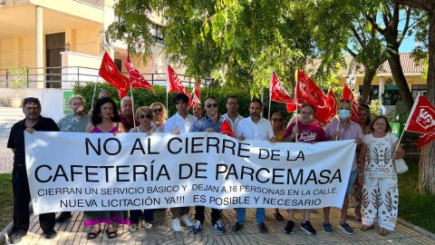 cierre de la cafeteria parcemasa