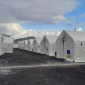 Imagen de archivo del centro de migrantes Canarias 50 en La Isleta, Las Palmas de Gran Canaria (Gran Canaria)