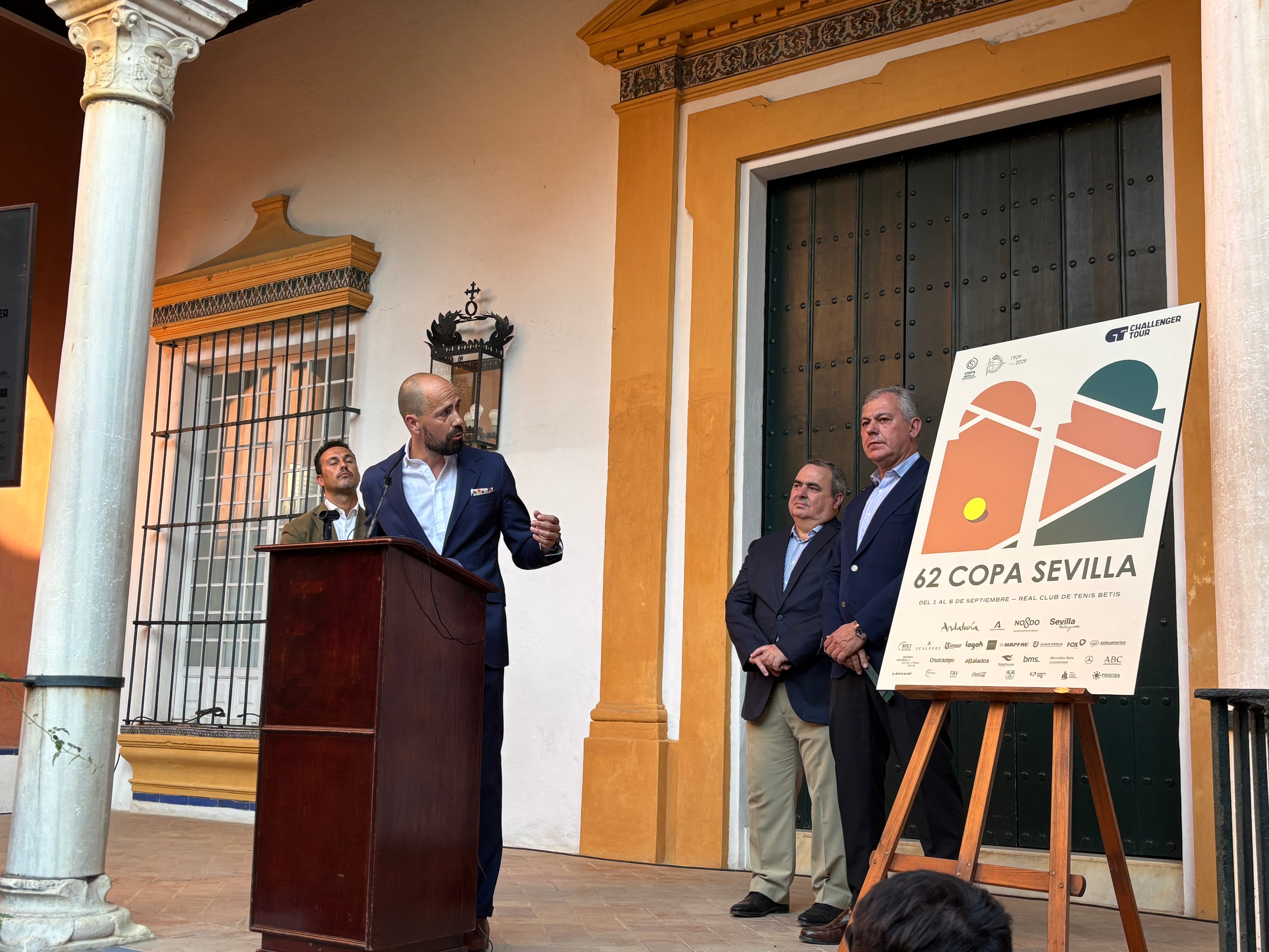 La Copa Sevilla presenta su cartel en el Alcázar La Copa Sevilla presenta su cartel en el Alcázar